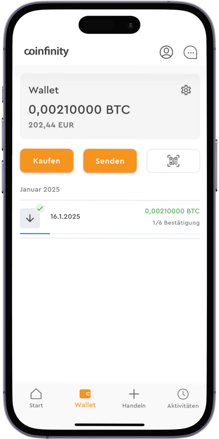 Coinfinity bitcoin app